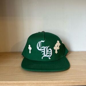 Green Chrome Hearts Hat